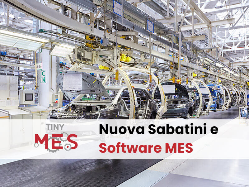 Software MES per la Nuova Sabatini 2019 - Tiny-MES